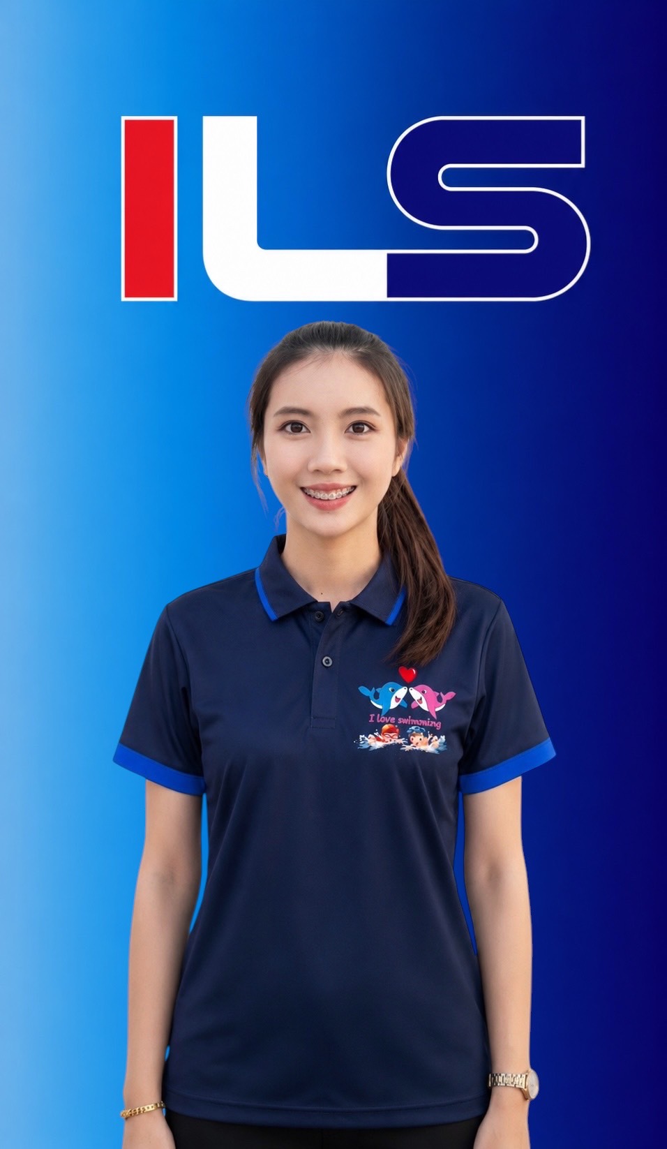 ครูต่าย ฝ่ายดูแลผู้ปกครองและงานทะเบียน ILS Swimming Academy